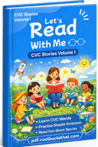 Let’s Read with me CVC Stories Volume 1