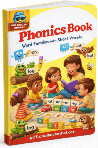Phonics Book Word Families with Short Vowels